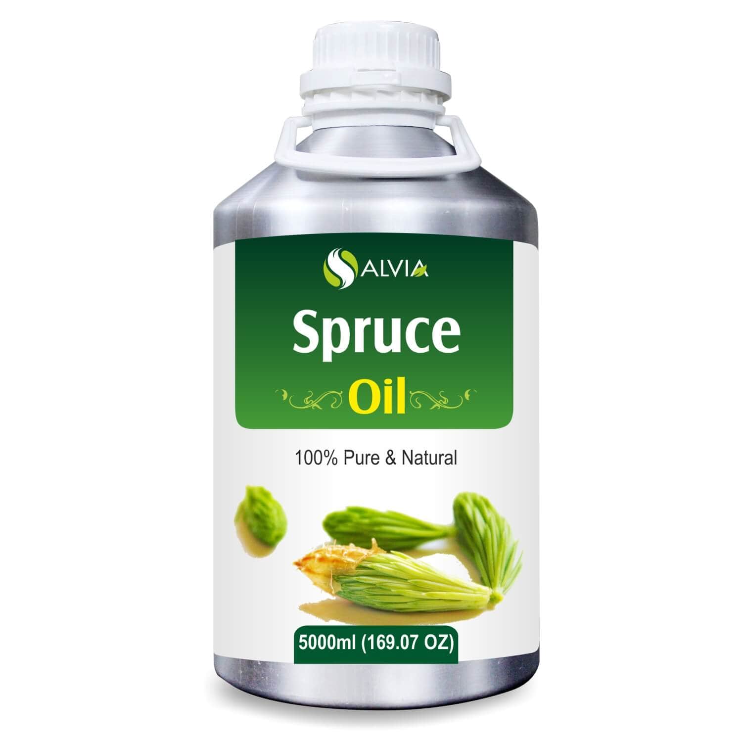 Salvia Natural Essential Oils 5000ml Spruce Oil (Picea mariana) 100% Natural Pure Essential Oil